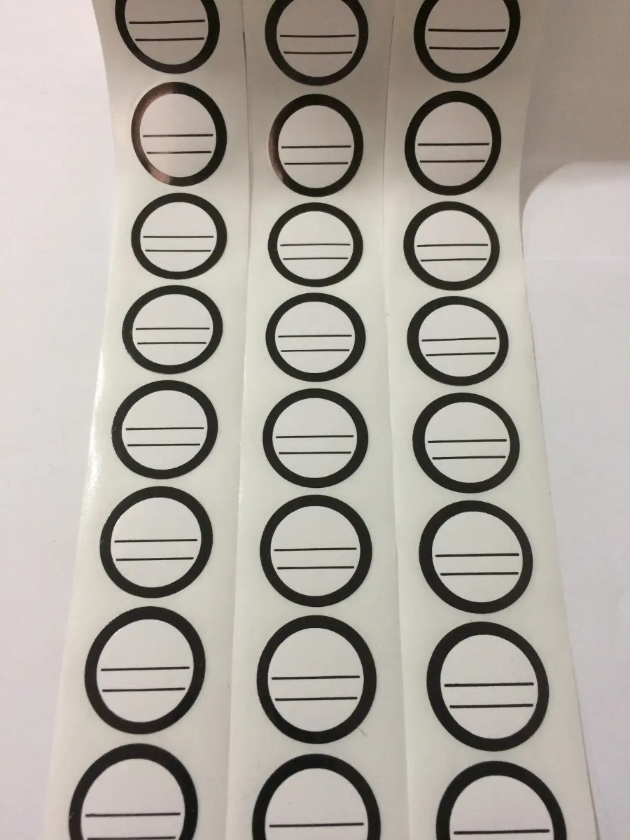 Etiqueta de Validade e Fabricação 3x3 cm