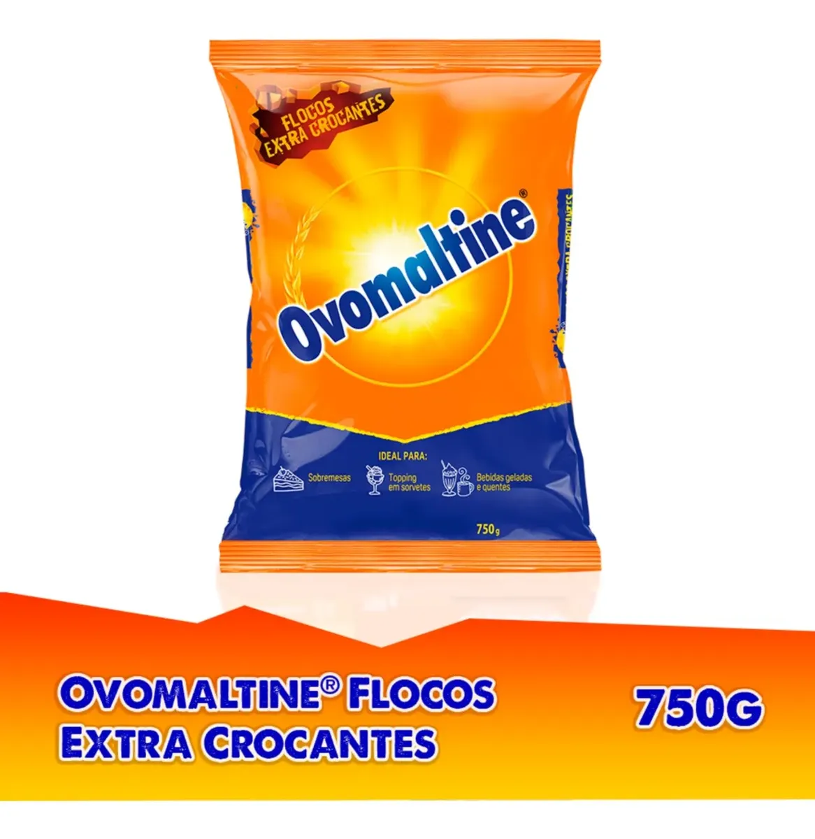 Ovomaltine Flocos Extra Crocantes 750 g