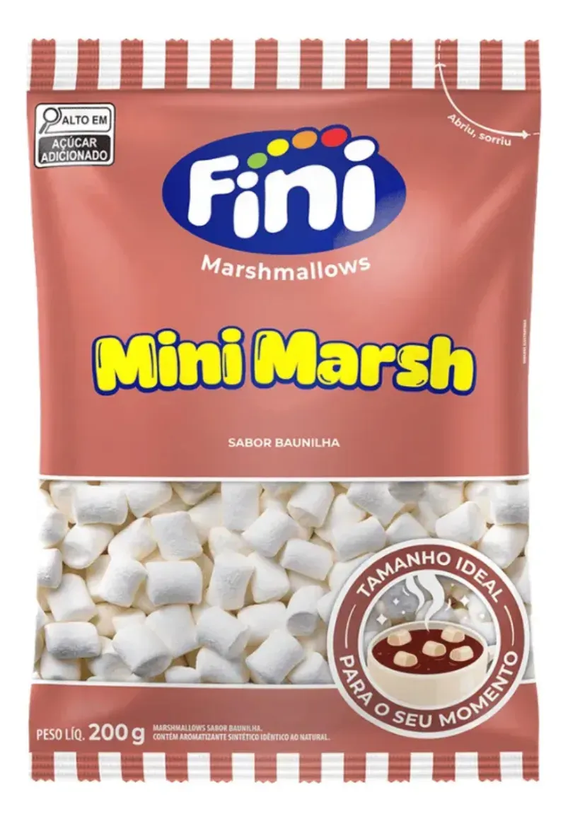 Mini Marsh Marshmallow 200 g — Fini Baunilha