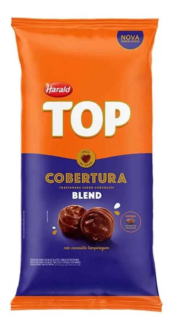 Cobertura Fracionada Top Chocolate Blend (gotas)