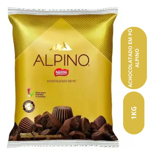 Achocolatado em Pó Alpino 1 kg